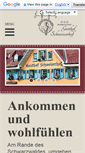 Mobile Screenshot of gasthof-schweizerhof.de